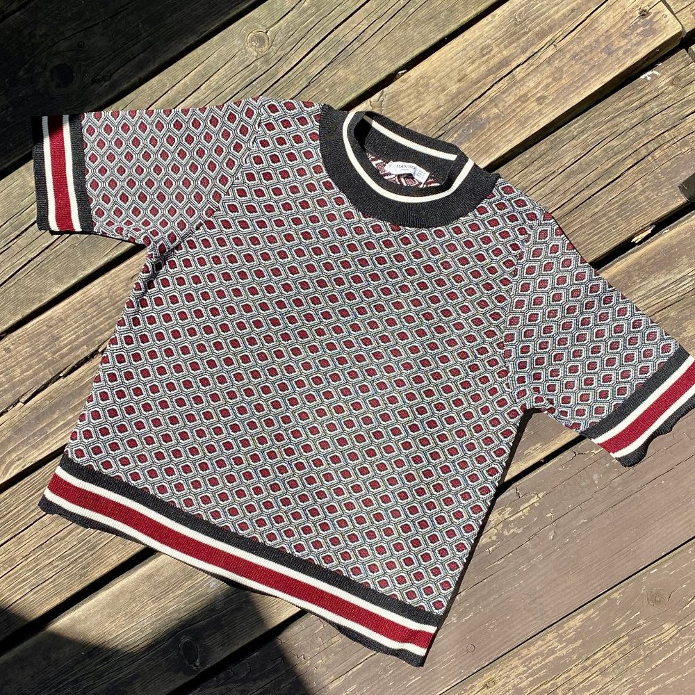 MANGO Thick Knit Crop